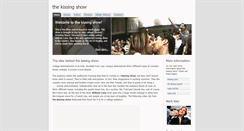 Desktop Screenshot of kissingshow.com